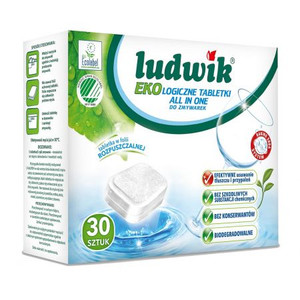 Ludwik Ökologische Spülmaschinentabs 30 Stück Ludwik Ökologische Spülmaschinentabs 30 Stück