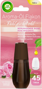 Air Wick Aromaöl-Flakon, beruhigendes Rosenduftöl, Nachfüllung für Air Wick-Diffusor, 20 ml Air Wick Aromaöl-Flakon, beruhigendes Rosenduftöl, Nachfüllung für Air Wick-Diffusor, 20 ml