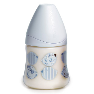 Suavinex Biberón Boca Ancha Tetina 3 Posiciones Látex Azul 150ml Suavinex Biberón Boca Ancha Tetina 3 Posiciones Látex Azul 150ml