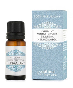 Optima Natura 100 % reines Teebaumöl zur Bekämpfung von Akne und Hautunreinheiten, 10 ml Optima Natura 100 % reines Teebaumöl zur Bekämpfung von Akne und Hautunreinheiten, 10 ml