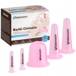 Balanssen Silikon-Cups für chinesisches Gesicht, 5 Stück Balanssen Silikon-Cups für chinesisches Gesicht, 5 Stück