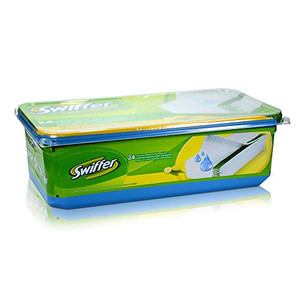 Swiffer Feuchte Bodentücher mit Zitrusduft, Nachfüllpackung mit 24 Tüchern Swiffer Feuchte Bodentücher mit Zitrusduft, Nachfüllpackung mit 24 Tüchern