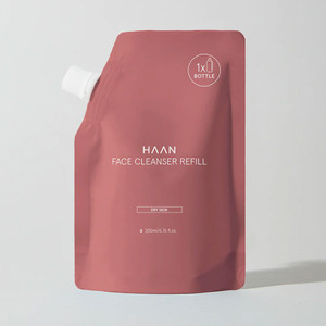 Haan Nachfüll-Gesichtsreiniger für trockene Haut, 200 ml, 97,1 % Inhaltsstoffe Haan Nachfüll-Gesichtsreiniger für trockene Haut, 200 ml, 97,1 % Inhaltsstoffe
