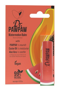 Dr. Pawpaw Watermelon Balm Mehrzweck-Feuchtigkeitspflege für Lippen, Haut, Haare und Nägel Dr. Pawpaw Watermelon Balm Mehrzweck-Feuchtigkeitspflege für Lippen, Haut, Haare und Nägel