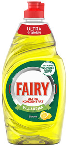 Fairy Spülmittel 450 ml Zitrone, mit effektiver Formel für sauberes Geschirr Fairy Spülmittel 450 ml Zitrone, mit effektiver Formel für sauberes Geschirr