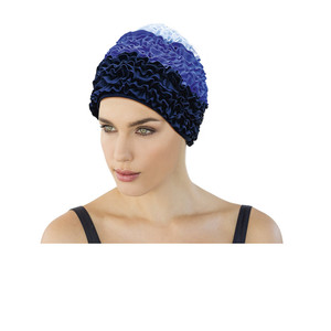 Exklusive Badekappe für Damen von Fashy, Einheitsgröße, Blau Exklusive Badekappe für Damen von Fashy, Einheitsgröße, Blau