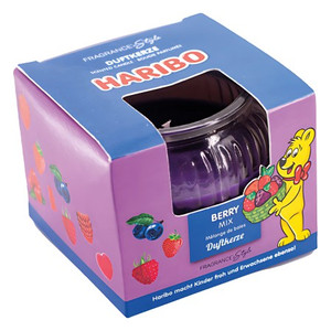 HARIBO Duftkerze in Geschenkbox – Geschenkidee Kerze für Gummibärchen-Liebhaber HARIBO Duftkerze in Geschenkbox – Geschenkidee Kerze für Gummibärchen-Liebhaber