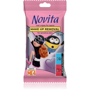 Novita Make-Up Removal – Gesichtsreinigungstücher für empfindliche Haut Novita Make-Up Removal – Gesichtsreinigungstücher für empfindliche Haut