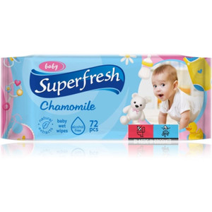 Superfresh Baby Kamille – sanfte Tücher für empfindliche Haut Superfresh Baby Kamille – sanfte Tücher für empfindliche Haut