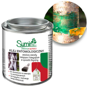 Entomologischer Kleber Sumin zur Bekämpfung fliegender und laufender Insekten 200 ml Entomologischer Kleber Sumin zur Bekämpfung fliegender und laufender Insekten 200 ml