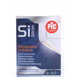 Pic SI Silicon – Ultra-sanftes TNT-Pflaster, 5 cm x 7 cm, 5 Stück Pic SI Silicon – Ultra-sanftes TNT-Pflaster, 5 cm x 7 cm, 5 Stück