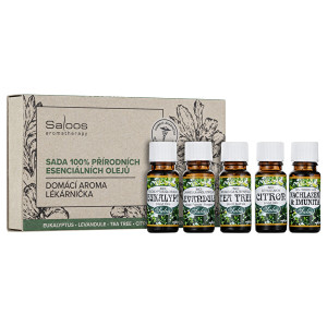 Saloos Home Aroma Pharmacy Set mit 100 % natürlichen ätherischen Ölen Saloos Home Aroma Pharmacy Set mit 100 % natürlichen ätherischen Ölen