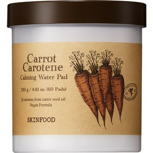 SKIN FOOD Beruhigendes Wasserpad mit Karotte und Carotin, 250 g (8,81 oz.) 60 Blatt – Gesichtspads für empfindliche Haut, veganes, tierversuchsfreies Wasserkissen SKIN FOOD Beruhigendes Wasserpad mit Karotte und Carotin, 250 g (8,81 oz.) 60 Blatt – Gesichtspads für empfindliche Haut, veganes, tierversuchsfreies Wasserkissen