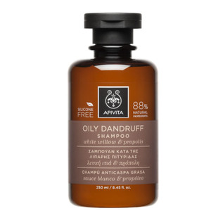 Apivita Oily Dandruff Shampoo With White Willow And Propolis 250ml Apivita Oily Dandruff Shampoo With White Willow And Propolis 250ml
