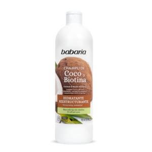 Babaria Coconut Shampoo With Keratin And Biotin 700ml Babaria Coconut Shampoo With Keratin And Biotin 700ml