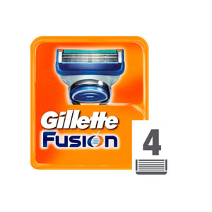 Gillete Fusion Manual Blades 4 Units Gillete Fusion Manual Blades 4 Units