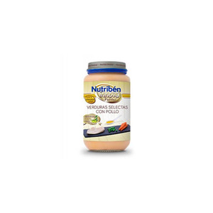 Nutriben Nutribén Innova Potito Verduras Selectas Con Pollo 250g Nutriben Nutribén Innova Potito Verduras Selectas Con Pollo 250g