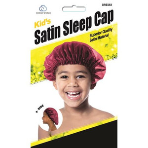 Satin-Schlafmütze für Kinder, verschiedene Farben Satin-Schlafmütze für Kinder, verschiedene Farben