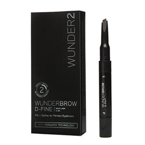 WUNDERBROW Augenbrauen-Make-up Schwarz/Braun D-Fine Brauenstift & Augenbrauengel für vollere Brauen WUNDERBROW Augenbrauen-Make-up Schwarz/Braun D-Fine Brauenstift & Augenbrauengel für vollere Brauen