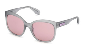 Adidas Originals Damen OR0012 Sonnenbrille Bordeaux verspiegelt Adidas Originals Damen OR0012 Sonnenbrille Bordeaux verspiegelt