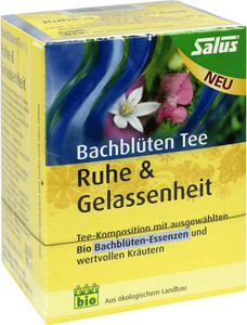 SALUS Haus Bachblüten Tee „Ruhe & Gelassenheit“ 15 Teebeutel SALUS Haus Bachblüten Tee „Ruhe & Gelassenheit“ 15 Teebeutel