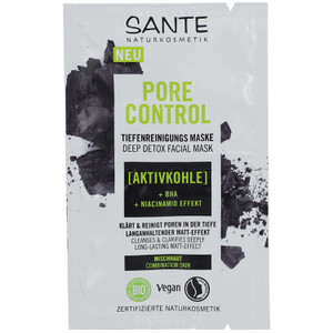 Sante Naturkosmetik Pore Control Tiefenreinigende Maske mit Mattierung Sante Naturkosmetik Pore Control Tiefenreinigende Maske mit Mattierung