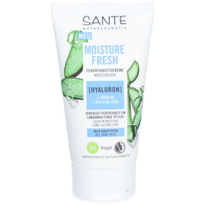 Sante Naturkosmetik Moisture Fresh Feuchtigkeitscreme mit Hyaluronsäure und Squalan Sante Naturkosmetik Moisture Fresh Feuchtigkeitscreme mit Hyaluronsäure und Squalan