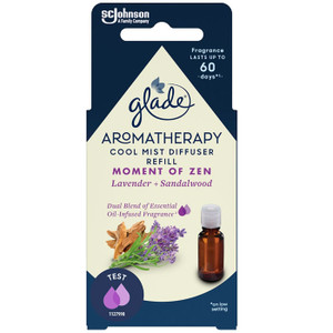 Glade Aromatherapy Moments Of Zen Lavander And Sandalwood Electric Air Freshener Refill 1 Unit Glade Aromatherapy Moments Of Zen Lavander And Sandalwood Electric Air Freshener Refill 1 Unit