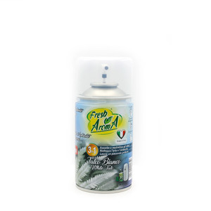 Fresh Aroma Deo Matic Spray Nachfüllpackung Weißer Talk 250 Milliliter Fresh Aroma Deo Matic Spray Nachfüllpackung Weißer Talk 250 Milliliter