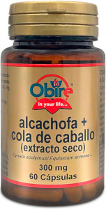 Obire Artischocke + Schachtelhalm-Kapseln – 300 mg, 60 Kapseln Obire Artischocke + Schachtelhalm-Kapseln – 300 mg, 60 Kapseln