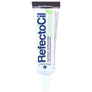 RefectoCil Sensitive Dunkelbraune Wimpern- und Augenbrauenfarbe 15ml RefectoCil Sensitive Dunkelbraune Wimpern- und Augenbrauenfarbe 15ml