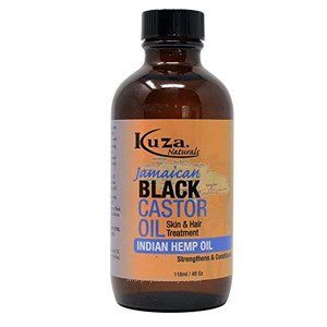 Kuza Jamaikanisches schwarzes Rizinusöl mit indischem Hanf, 118 ml Kuza Jamaikanisches schwarzes Rizinusöl mit indischem Hanf, 118 ml