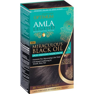 Optimum Care Amla Legend Miraculous Oil, stumpfe Haarfarbe trotzend, natürlich dunkel Optimum Care Amla Legend Miraculous Oil, stumpfe Haarfarbe trotzend, natürlich dunkel