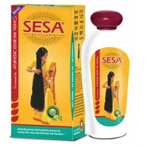 Sesa Oil Ayurvedisches Kräuterheilmittel für langes, gepflegtes Haarwachstum und Kopfhauterkrankungen Sesa Oil Ayurvedisches Kräuterheilmittel für langes, gepflegtes Haarwachstum und Kopfhauterkrankungen