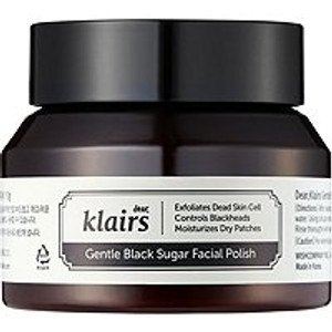 Klairs Gentle Black Sugar Facial Polish 110g Klairs Gentle Black Sugar Facial Polish 110g