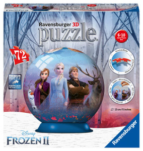 Disney Frozen 2 / Eiskönigin 2 - 3D-Puzzleball 72 Teile Disney Frozen 2 / Eiskönigin 2 - 3D-Puzzleball 72 Teile
