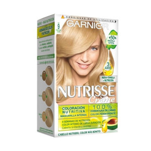 Garnier Nutrisse Crème Nourishing Color 9 Very Light Blonde Garnier Nutrisse Crème Nourishing Color 9 Very Light Blonde