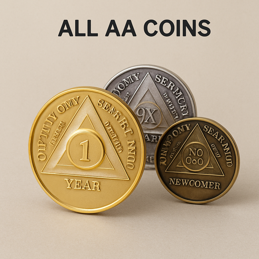 Honoring the Journey: Meaningful AA & NA Coins, Jewelry, and Gifts