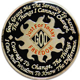 Anniversary NA Style Tri-Plate Medallions-Bulk Anniversary NA Style Tri-Plate Medallions-Bulk