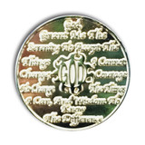 24 Hour Nickel Plated Sunlight of the Spirit AA coin