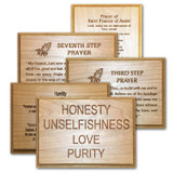 Recovery Hardwood Plaques