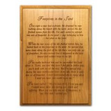 Recovery Hardwood Plaques