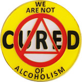 AA We are not cured - Daily Reprieve Coin from pg 85