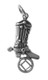 Cowboy boot w/Symbol pendant NA/AA