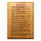 Recovery Hardwood Plaques