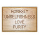 Recovery Hardwood Plaques