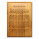 Recovery Hardwood Plaques