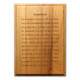 Recovery Hardwood Plaques