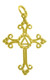 AA Symbol Set in an Open Cross 14k or Sterling