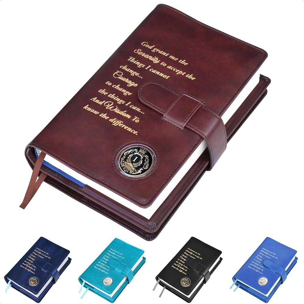 Double AA Big Book with 12 and 12 Book Covers